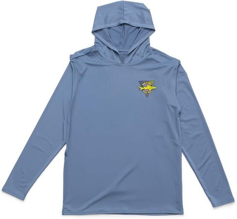 Maui Motion Long Suge Sun Shirts for Men | 50+ حماية UPF النسيج الرطوبة الفتل المصممة للراحة اليومية in Kuwait