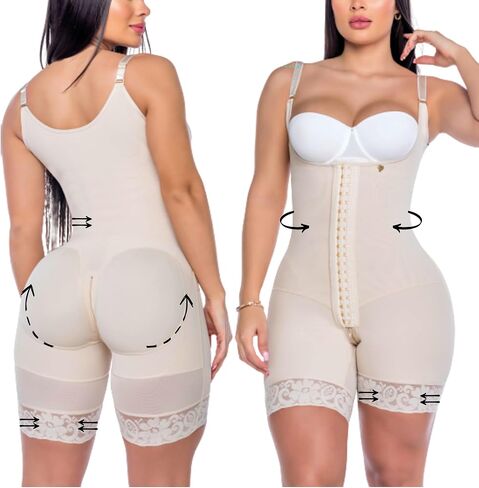 Fajas Colombianas Stage 2 Post Surgery – Shapewear BBL Recovery, Tummy Tuck Compression & Butt Lifter Body Shaper in Saudi Arabia