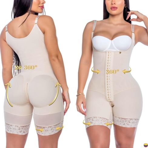 Fajas Colombianas Stage 2 Post Surgery – Shapewear BBL Recovery, Tummy Tuck Compression & Butt Lifter Body Shaper in Saudi Arabia