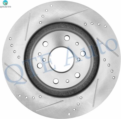 PM Auto Auto Front Pridted Sloted Disc Rotors 329.95mm for 2009-2014 GMC Savana 1500 in Kuwait
