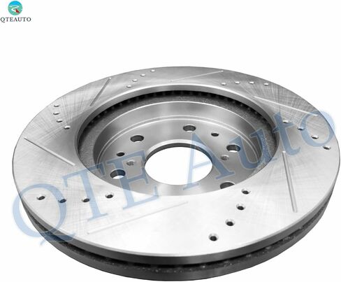 PM Auto Auto Front Pridted Sloted Disc Rotors 329.95mm for 2009-2014 GMC Savana 1500 in Kuwait