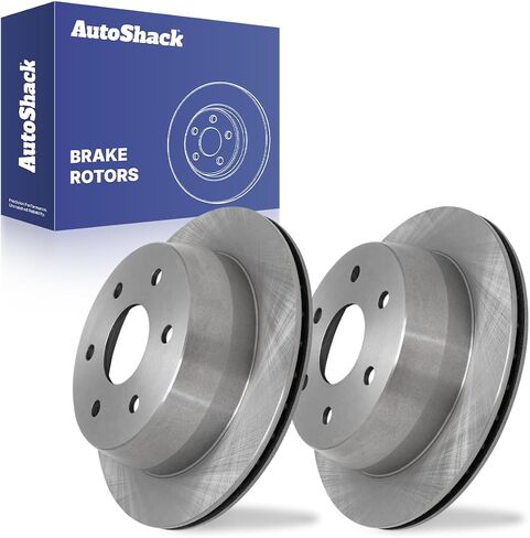 دوارات الفرامل الخلفية التلقائية | استبدال GMC Safari Sierra 2500 Sierra 1500 Classic Yukon XL 1500 Chevrolet Astro Suburban 1500 Tahoe Silverado 1500 Classic 2003 Suburban 2500 | مجموعة 2-PC in Saudi Arabia