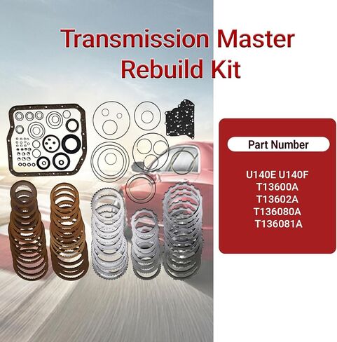 U140E U140F STRISMISS MASTER KIT متوافق مع RAV4 2.0/2.4/3.5L 2000-2008 ، CAMRY 2.4/3.0L 2002-2003 ، Highlander 2.4/3.0/3.3L 2001-2007 Direct Replace T136081A T13600A in Kuwait