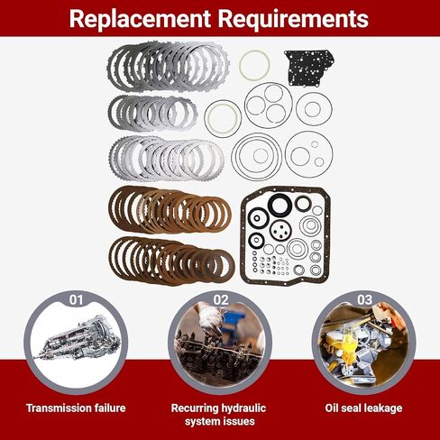 U140E U140F STRISMISS MASTER KIT متوافق مع RAV4 2.0/2.4/3.5L 2000-2008 ، CAMRY 2.4/3.0L 2002-2003 ، Highlander 2.4/3.0/3.3L 2001-2007 Direct Replace T136081A T13600A in Kuwait