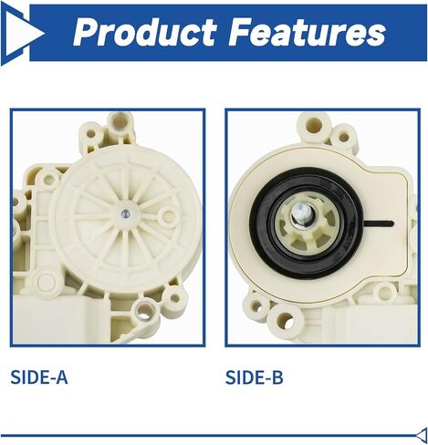 Power Window Lift Motor Front Left Driver Side Compatible with Ford Expedition 2008-2017, Lincoln Navigator Sport Utility 2007-2017, with 8 Pins, Replace 742-178, 7L7Z7823395A, AL7Z7823395A in Saudi Arabia