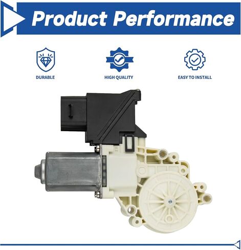 Power Window Lift Motor Front Left Driver Side Compatible with Ford Expedition 2008-2017, Lincoln Navigator Sport Utility 2007-2017, with 8 Pins, Replace 742-178, 7L7Z7823395A, AL7Z7823395A in Saudi Arabia
