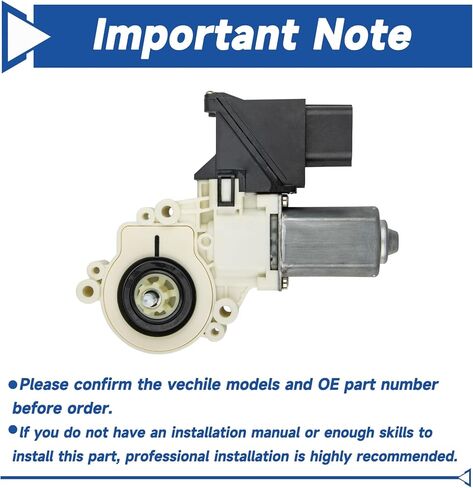 Power Window Lift Motor Front Left Driver Side Compatible with Ford Expedition 2008-2017, Lincoln Navigator Sport Utility 2007-2017, with 8 Pins, Replace 742-178, 7L7Z7823395A, AL7Z7823395A in Saudi Arabia
