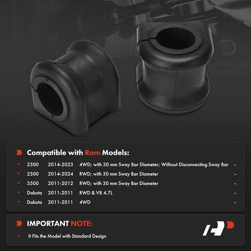 A-Premium 2 × أمامي إلى إطار الباربة الباربة ، متوافقة مع جيب رانجلر 97-17 ، TJ 97-06 و Dodge RAM 1500 94-02 ، RAM 2500 94-09 ، RAM 3500 94-12 ، داكوتا 97-99/03/06-10 & RAM 2500 14-24 ، 3500 11-12 in Saudi Arabia