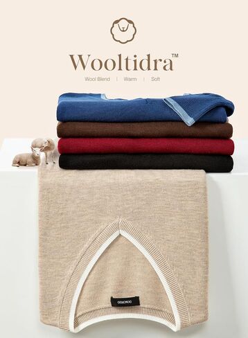 Dokotoo Womens Cashmere Sweaters Dressy Casual Long Sleeve V Neck Lightweight Ribbed Knit Wool Pullover Jumper Top in Saudi Arabia