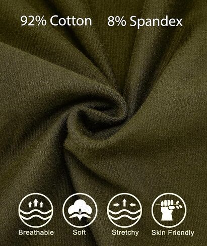 Houmous Women's Cotton Cotton Skirt Skirt Stretch Office Midi Midi أسفل ركبة حلقات الحزام in Kuwait