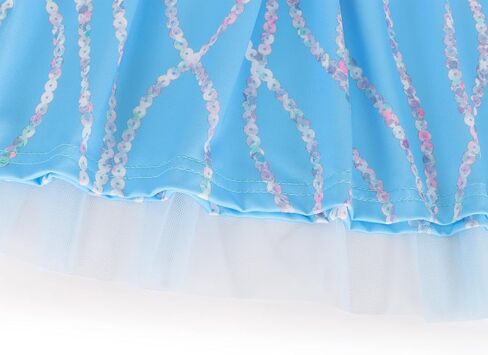 COTRIO Infant Baby Girls Princess Dress Halloween Costumes Toddler Tulle Tutu Fancy Party Dress Birthday Outfit with Headband in Kuwait
