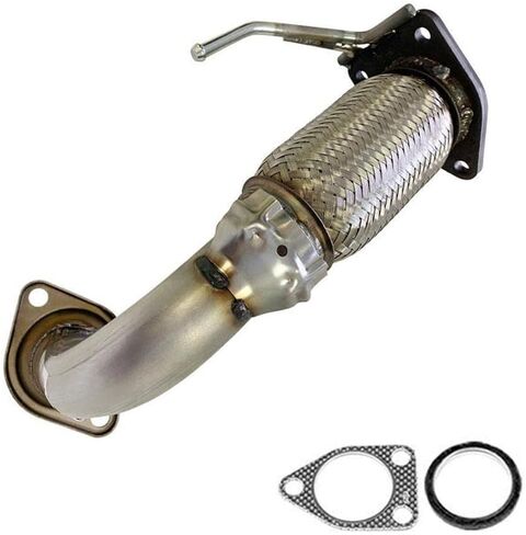 Northeastern Exhaust | Stainless Steel Front Exhaust Pipe Compatible for Honda Accord 2003-2007 2.4L | Free Gaskets Included | Automotive Replacement Part in Saudi Arabia