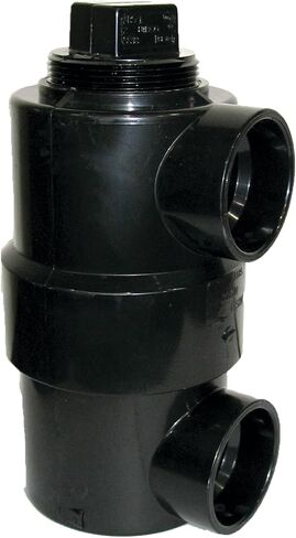 NIBCO 5891 11/2X3X6 H x H x تنظيف مع قابس دوار طبل مصيدة ABS in Saudi Arabia