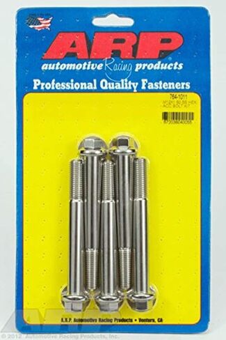 ARP (764-1011) M12 × 1.50 × 100 SS مسامير سداسية (5/PKG) in Saudi Arabia