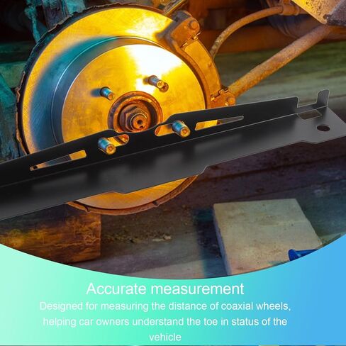 1 Pair Wheel Alignment Tool Plates, Heavy Duty Accurate Measurement with 2 Tape Anti Drop Slot Universal Fit for Car Sedan SUV in Saudi Arabia