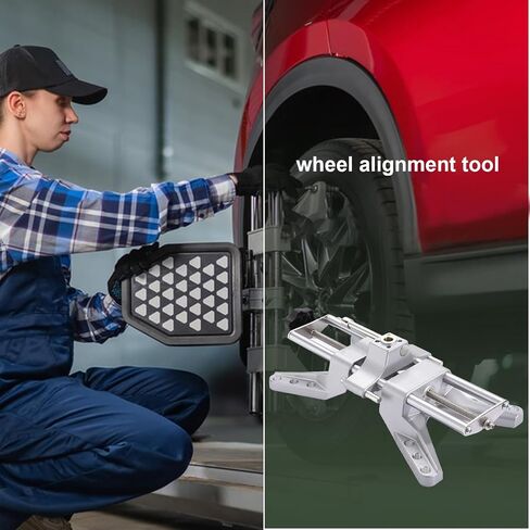 محاذاة عجلات العجلة المشبك ، مجموعة محاذاة العجلات - أداة إصلاح الإطارات ، مقياس Camber Caster للسيارة ، شاحنة ، يناسب 11-25 بوصة in Kuwait