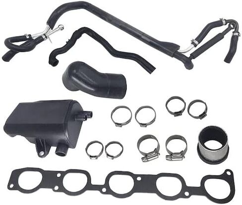 Crankcase Breather Hose Kit - Compatible with 1999-2002 Volvo V70 in Saudi Arabia