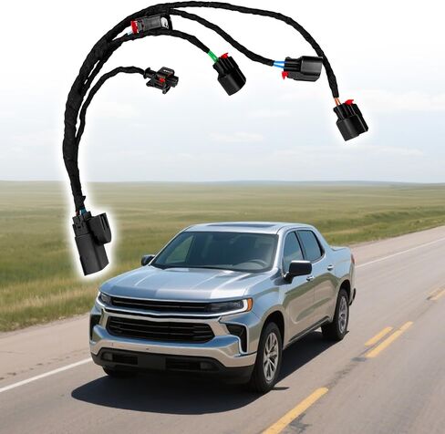 حاقن الوقود الأيمن تسخير السكك الحديدية ملائمة لكاديلاك لشيفروليه ل CHEVY لـ GMC 2014-2023 بعض الطرز مع استبدال محرك 5.3L 6.0L 6.2L 6.6L ل HAR001R 12710481 in Kuwait