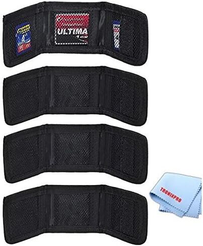 حامل بطاقة ذاكرة صغير الحجم وناعم وقابل للطي بحجم الجيب SD/SDHC وقماش من الألياف الدقيقة in Kuwait