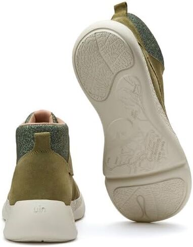 UIN Men's Ankle Fashion Boots Cow Suede Slip ons Casual Comfort Walking Shoes Ordesa ⅠⅡⅢ in Saudi Arabia