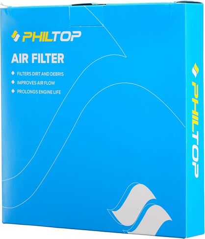 PHILTOP Engine Air Filter CA12315 Replacement for NISSAN 2018-2024 Kicks, 2020-2024 Versa, Rigid Panel Air Filter in Saudi Arabia