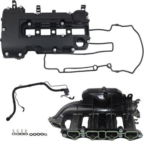 Intake Manifold and Valve Cover Kit Replacement for Buick Encore Chevy Cruze Sonic Trax 2012-2020 1.4L 25198874 615-380 in Saudi Arabia