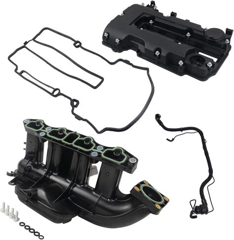 Intake Manifold and Valve Cover Kit Replacement for Buick Encore Chevy Cruze Sonic Trax 2012-2020 1.4L 25198874 615-380 in Saudi Arabia