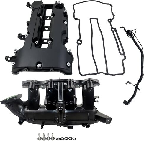Intake Manifold and Valve Cover Kit Replacement for Buick Encore Chevy Cruze Sonic Trax 2012-2020 1.4L 25198874 615-380 in Saudi Arabia