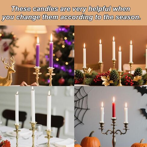 16pcs Silicone Taper Candle Grippers, Rubber Hugger Grips Ring White Candlestick Holders Gaskets for Keeping Candle Upright Candleholders Small Accessories for Wedding Festivals in Saudi Arabia