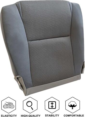 NLQR Front Driver or Passenger Side Bottom Replacement Cloth Seat Cover Gray Compatible with Toyota Tacoma 2009 2010 2011 2012 2013 2014 2015 in Saudi Arabia