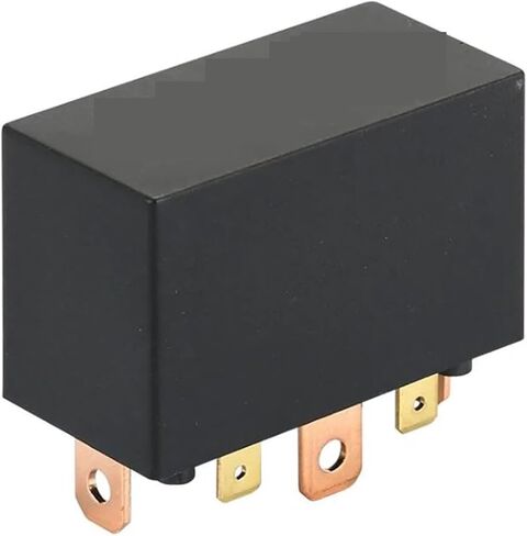 1PCS WINCH RELAY RELAY RELISTOR 12V 80A/100A 7-PIN AUTOMOTIVE RELAY 50X30X40 Black in Saudi Arabia