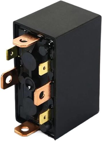1PCS WINCH RELAY RELAY RELISTOR 12V 80A/100A 7-PIN AUTOMOTIVE RELAY 50X30X40 Black in Saudi Arabia
