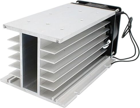الرادياتير مع المروحة من أجل ترحيل الحالة الصلبة ثلاثية المراحل SSR 60A H-150 in Saudi Arabia