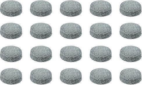 M METERXITY 20 Pack Pool Cue Tips - Billiard Cue Replacement Tip, Wear-Resistant, Apply to Pool Cues/Snooker (11mm Dia, Blue) in Saudi Arabia