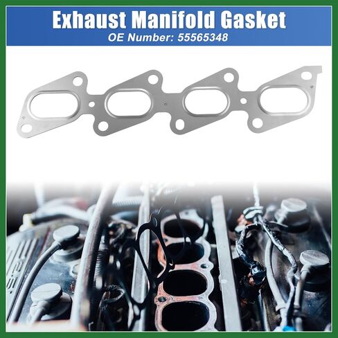 Motoforti Exhaust Manifold Gasket Engine Intake Manifold Seal for Buick Encore 1.4L 2013-2021 for Chevrolet Cruze 1.4L 2011-2016 No.55565348 Long-lasting in Saudi Arabia