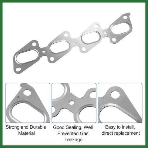 Motoforti Exhaust Manifold Gasket Engine Intake Manifold Seal for Buick Encore 1.4L 2013-2021 for Chevrolet Cruze 1.4L 2011-2016 No.55565348 Long-lasting in Saudi Arabia