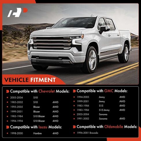 مجموعة A-Premium من 2 ، ذراع Pitman الأمامية ، ذراع العاطل ، متوافقة مع شيفروليه Blazer 95-05 ، S10 83-04 ، S10 Blazer 83-84 ، GMC Jimmy 94-05 ، S15 (Jimmy) 83-84 ، Sonoma 91-04 in Saudi Arabia