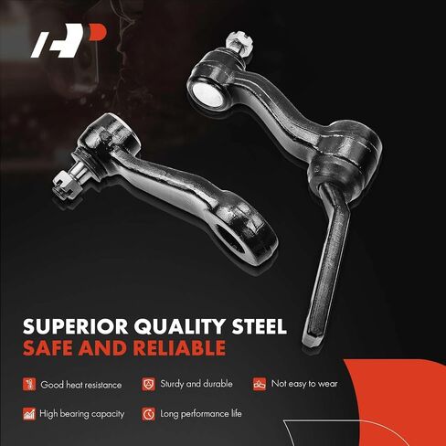 مجموعة A-Premium من 2 ، ذراع Pitman الأمامية ، ذراع العاطل ، متوافقة مع شيفروليه Blazer 95-05 ، S10 83-04 ، S10 Blazer 83-84 ، GMC Jimmy 94-05 ، S15 (Jimmy) 83-84 ، Sonoma 91-04 in Saudi Arabia