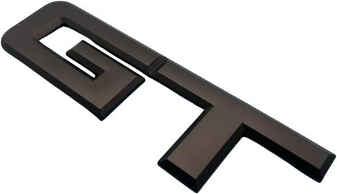 شعار Trunk Metal GT - متوافق مع 2015-2023 Mustang GT (S550) ، استبدال شارة Decklid Black غير اللامع ، FIT OEM ، مقاوم للطقس ، سهلة التثبيت in Kuwait