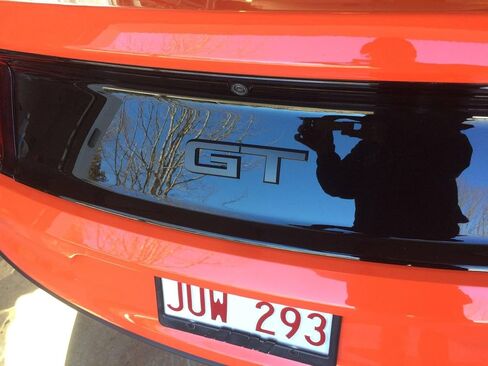 شعار Trunk Metal GT - متوافق مع 2015-2023 Mustang GT (S550) ، استبدال شارة Decklid Black غير اللامع ، FIT OEM ، مقاوم للطقس ، سهلة التثبيت in Kuwait