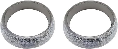 2pcs 54mm car العادم عادم طوقا ، استبدال السيارات عادم حافة الحشية ختم الختم خاتم الدانش in Saudi Arabia