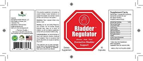 Bladder Regulator, Gosha Jinki Gan. an Effective Herbal Bladder Control for Women & Men. 90 Vegan Capsules. in Saudi Arabia