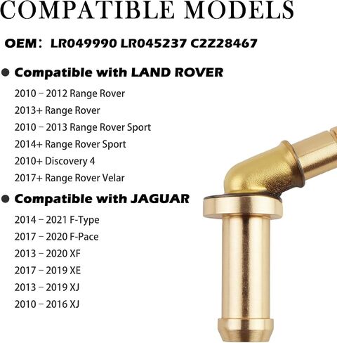 Engine Coolant Thermostat for Car Outlet Hose Connector,Car Thermostat Water Outlet Hose Connector Kit OEM#LR049990,Thermostats Automotive Compatible with Land Rover Jaguar in Saudi Arabia