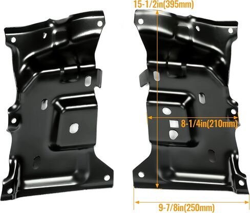 KUAFU Front Bumper Bracket Compatible with 2015-2020 Ford F150 F-150 Raptor Replacement for FL3Z17B985A FL3Z17B985B FO1066194 FL3Z17B984A FO1067194 Driver and Passenger Side in Saudi Arabia