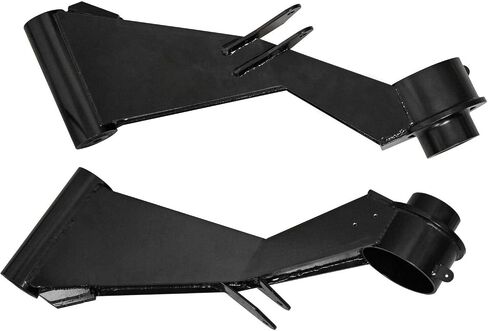 SuperATV Extended Rear Trailing Arms for 2011-2020 Can-Am Commander 800/1000 Black - Includes Free Rear Wheel Bearings in Saudi Arabia
