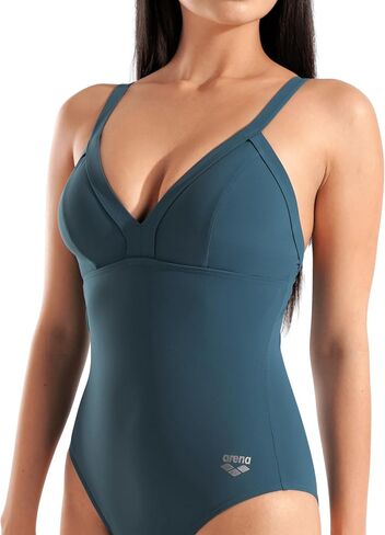 Arena Women's Lara Shapeear Curve Soft Back C Cup Cup One Piece Swimsuit in Saudi Arabia