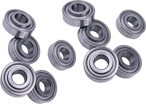 Jeenda 10pcs 0.9842 "المحامل 206KPR4 206KRP4 206RTQ AA34616 متوافق مع John Deere DR12 DR16 DR24 1700 1710 1715 1720 1725 1730 1735 1755 1760 1760NT 1765NT in Saudi Arabia