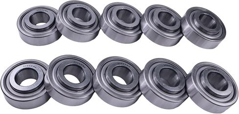 Jeenda 10pcs 0.9842 "المحامل 206KPR4 206KRP4 206RTQ AA34616 متوافق مع John Deere DR12 DR16 DR24 1700 1710 1715 1720 1725 1730 1735 1755 1760 1760NT 1765NT in Saudi Arabia