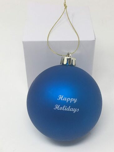 Subaru Logo Holiday Christmas Round Ornament Blue Forester Outback Crosstrek Ascent BRZ Sti WRX Impreza Legacy in Saudi Arabia