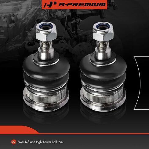 A-Premium 2 × مفاصل الكرة السفلى الأمامية ، متوافقة مع Hyundai Elantra 11-24 ، وريخ 12-22 ، فيلوستر 12-17 ، المكان 20-24 ، Elantra Coupe 13-14 ، Elantra GT 13-20 & Kia Forte ، Rio ، Forte ، Forte5 in Saudi Arabia